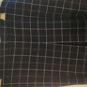 Tommy Hilfiger Black Checkered Women's Pants